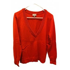 Temperley London red cashmere sweater